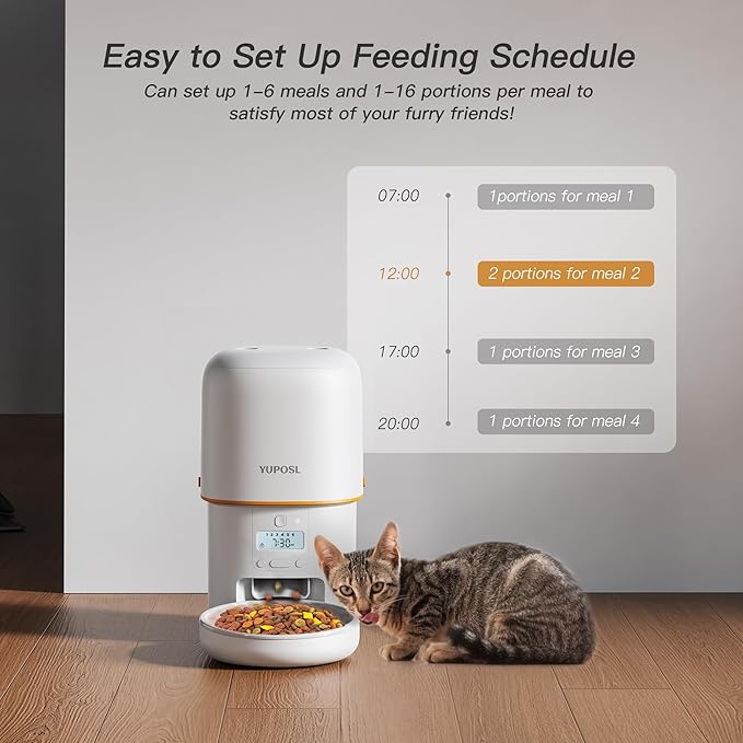 Automatic Cat Feeder - 2L Cat Food Dispenser - Image 5