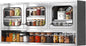 ZZV Kitchen Wall Cabinet, Stainless Steel Wall Mounted Cabinet by ZZV