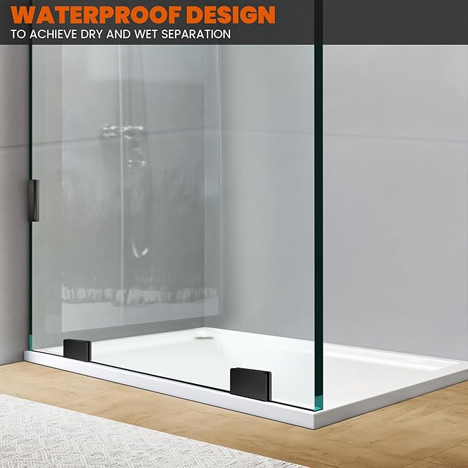 Bathroom Shower Glass Door 35 * 74" - Image 4