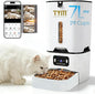 TYM Automatic Cat Feeder with Camera, 5G WiFi Auto Cat Dog Food Dispenser with by TYM