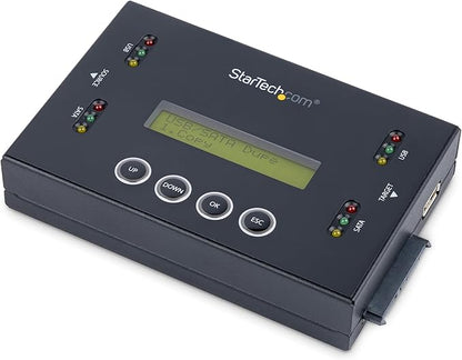 StarTech.com 1:1 Standalone Hard Drive and USB Thumb Drive Duplicator/Eraser by StarTech
