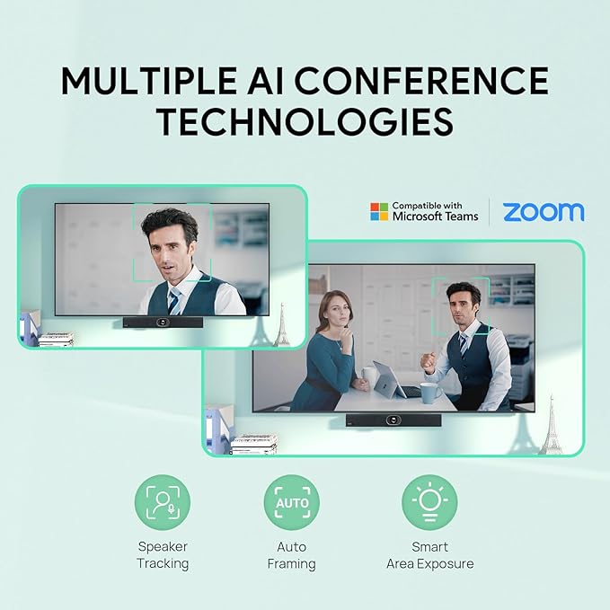 Yealink UVC40 E2 USB Conference Room Camera System Ultra-HD 4K Video Conference - Image 4