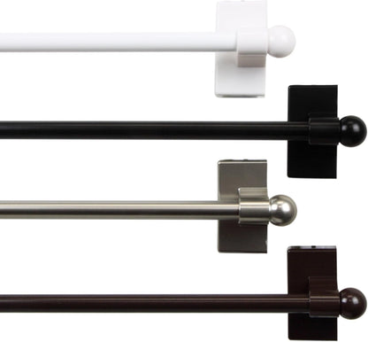 Magnetic Rod 17-30 inch - White