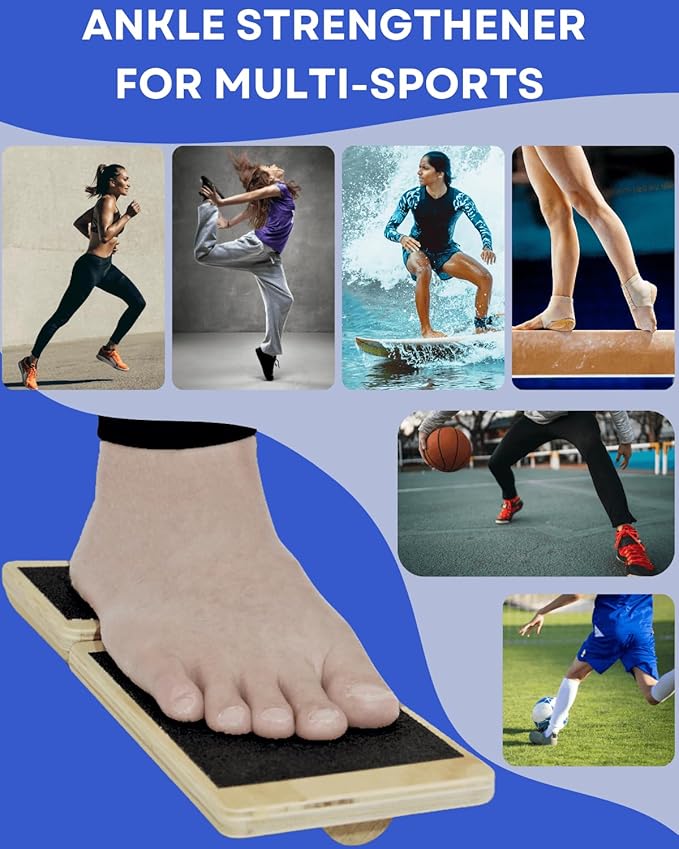 Ankle Strengthener, Single Leg Balance Board - Image 3