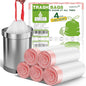 4 Gallon Small-Trash-Bag Kitchen-Garbage-Bags Drawstring by Acqkunlo