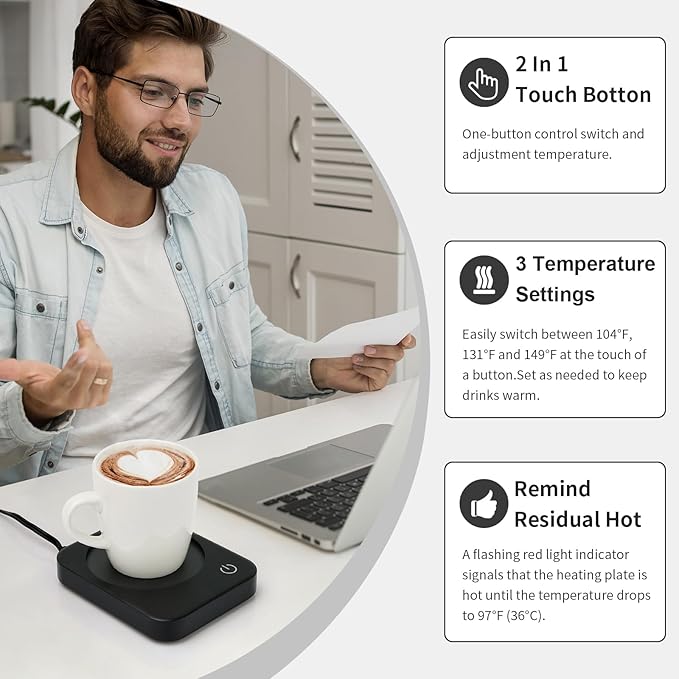 Coffee Mug Warmer, Smart Cup Warmer - Image 4