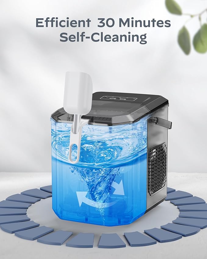 Silonn Ice Maker Countertop, Portable Ice Machine - Image 5