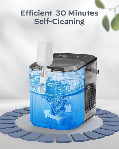 Silonn Ice Maker Countertop, Portable Ice Machine - Image 5