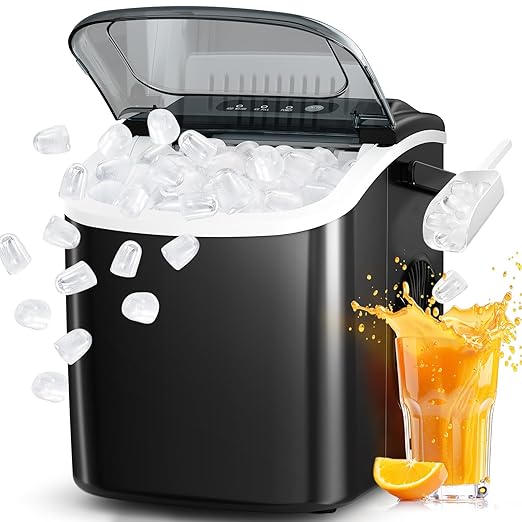 Antarctic Star Ice Maker Countertop, Portable Ice Machine by AntarcticStar