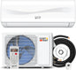 COSTWAY 12000BTU Mini Split Air Conditioner& Heater, 20 SEER2 115V Wall-Mounted by COSTWAY