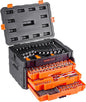 VEVOR Mechanics Tool Set and Socket Set, 3/8 and 1/2 inch Drive Deep and by VEVOR