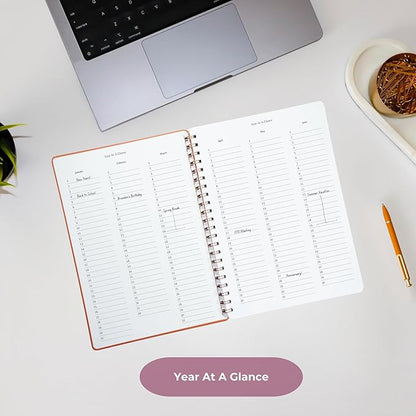 | Ultimate Yearly, Monthly Planner | 8.25" x 11.75" | To Do List Notebook - Image 3