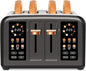 SEEDEEM Toaster 4 Slice, Stainless Steel, Touch Screen by SEEDEEM