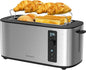 Toaster 4 Slice with Countdown Timer, Extra Wide Slots by Anfilank