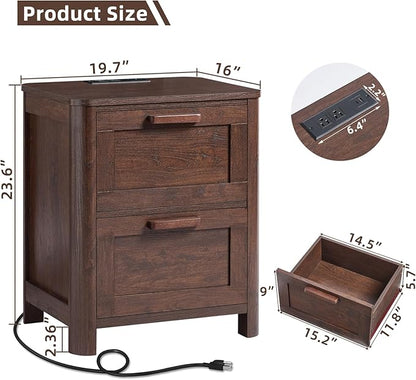 Joaxswe Farmhouse Nightstand - Image 2