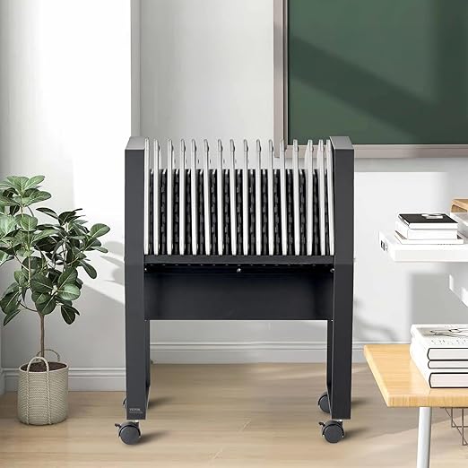 VEVOR Charging Cart, 16 Device Mobile Open Charging Station, Office and - Image 8