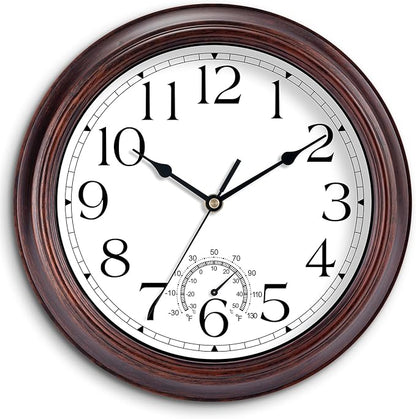 KECYET 14 Inch Outdoor Wall Clock by KECYETWALLCLOCK