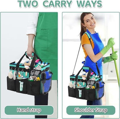 Boczif Cleaning Caddy Bag Wearable, Cleaning Caddy Supplies Organizer - Image 6