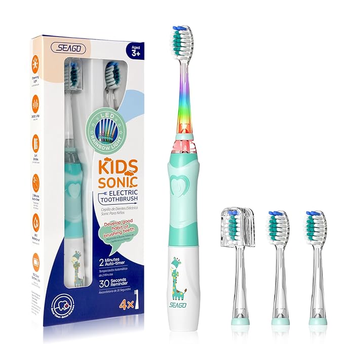 SEAGO Kids Electric Toothbrush by SEAGO