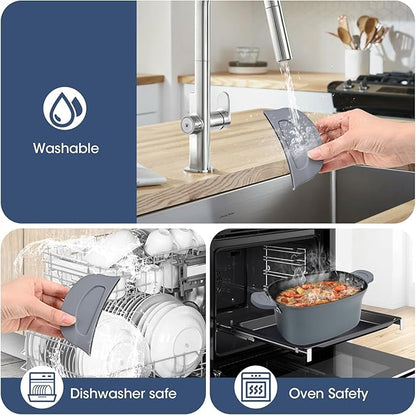 For Ninja Crockpot Slow Cooker Silicone Pot Handle Cover, - Image 5