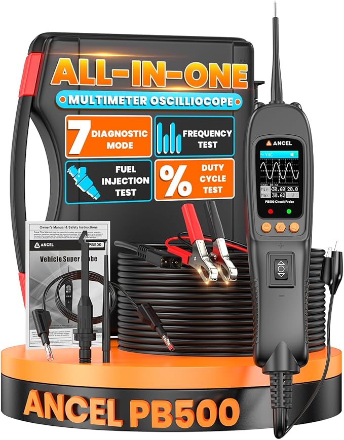 ANCEL PB500 Automotive Power Circuit Probe Tester, 12/24V Circuit Breaker Finder by ANCEL