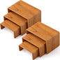 Chuangdi 2 Sets Acrylic Display Risers, Product Stand, Jewelry Display Riser by Chuangdi