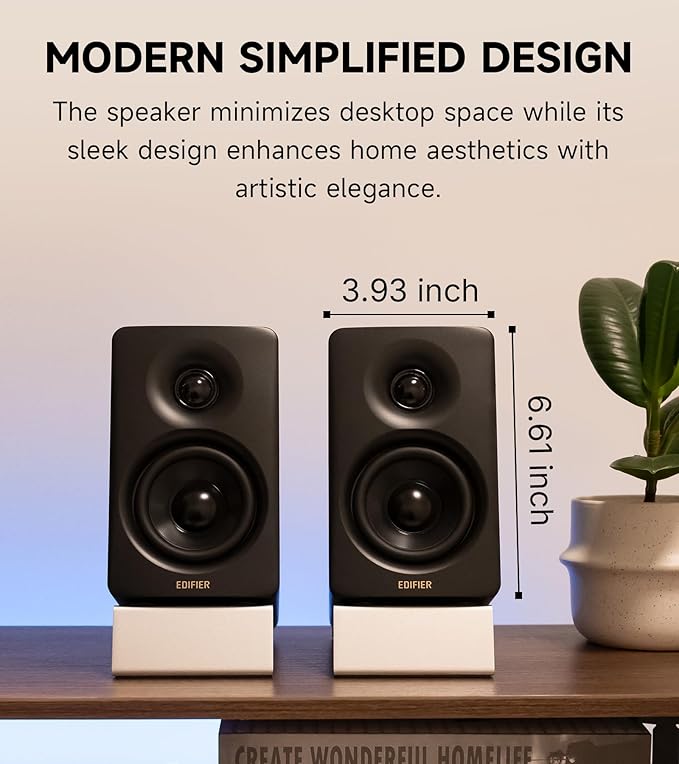 Edifier M60 Multimedia Speaker Bluetooth 5.3, 66W RMS, Hi-Res Audio & Hi-Res - Image 10