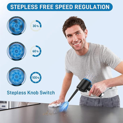 ATEngeus Compressed Air Duster, Electric Air Duster, Cordless Air Duster - Image 4