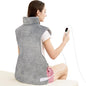 Mia&Coco Heating Pad for Neck Shoulders and Back, XL 23"x39" Soft Flannel Wrap by MiaCoco