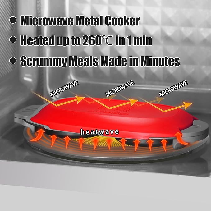 Quick-Heat Microwave Egg Cooker|Poacher|fryer, Dishwasher-Safe, Save Time - Image 2