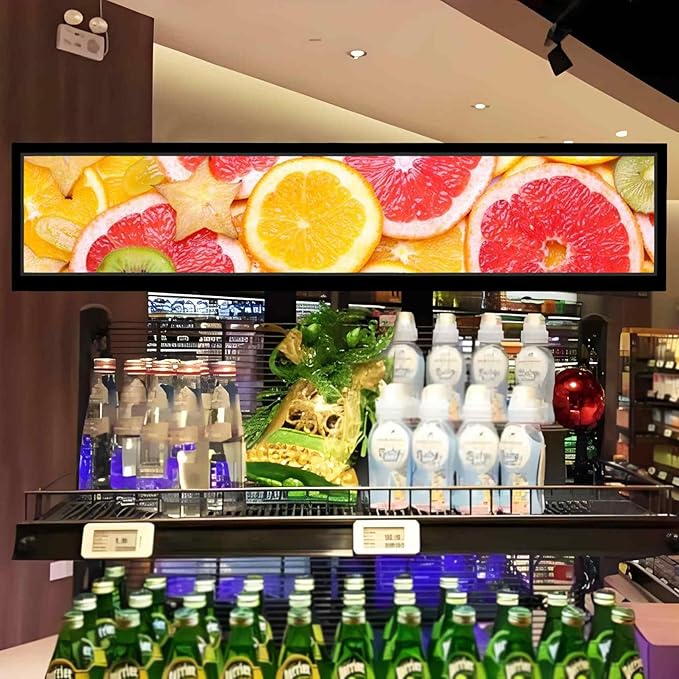 VSDISPLAY 24 Inch Ultra Digital Signage 1920x360 Resolution IPS Display - Image 9