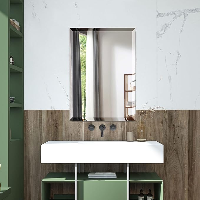 Mirrorons Beveled Mirror, Bathroom Mirrors - Image 8