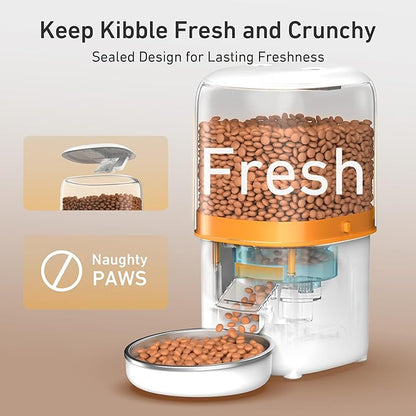 Automatic Cat Feeder - 4L Timed Auto Pet Feeder - Image 4