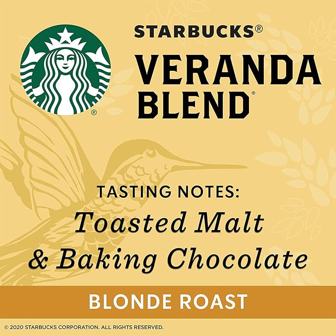 Starbucks Ground Coffee, Veranda Blend, Blonde Roast, 16 Ounce Bags - Image 3
