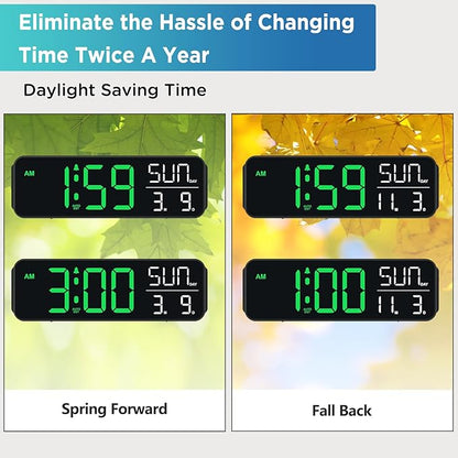 Peakeep Large Display Digital Alarm Clock - Image 6