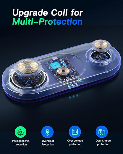 Upgraded 3 in 1 Wireless Charging Station - Image 4
