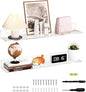 30 Inches Clear Long Floating Shelves by Sezanrpt