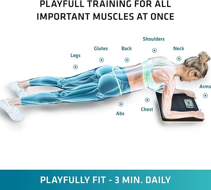 Plankpad PRO Get fit Playing Games & Workouts; Plank & Balance Board - Image 5