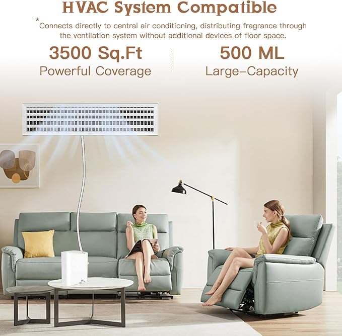 Waterless Essential Oil Diffuser HVAC Scent Machine - Image 3
