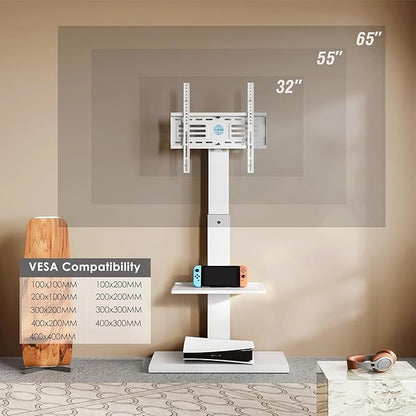 FITUEYES Floor TV Stand with Mount - Image 4