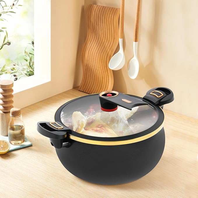 Micro Pressure Cooke, 8.45Qt Multi-Function Micro Pressure Cooking Pot - Image 6