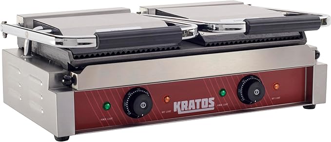Kratos Commercial Electric Panini Sandwich Grill - Image 4