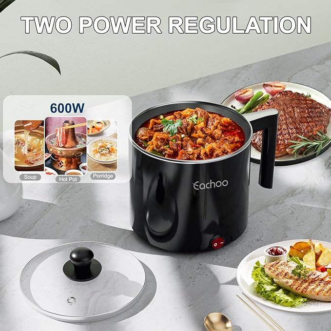 Electric Hot Pot - 1L Ramen Cooker - Image 5