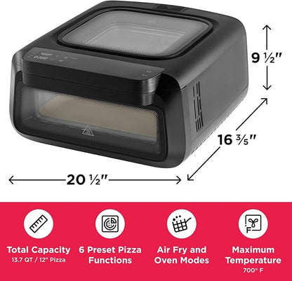 Frigidaire Electric Indoor Pizza Oven – Reach Temperatures of 700°F – Stone - Image 4