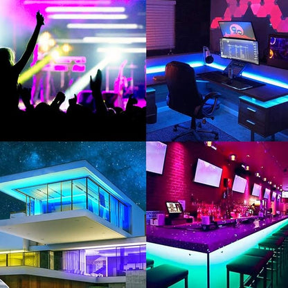 Timelux TV LED Backlights, 10ft LED Strip Lights Behind TV USB Operated Color - Image 5