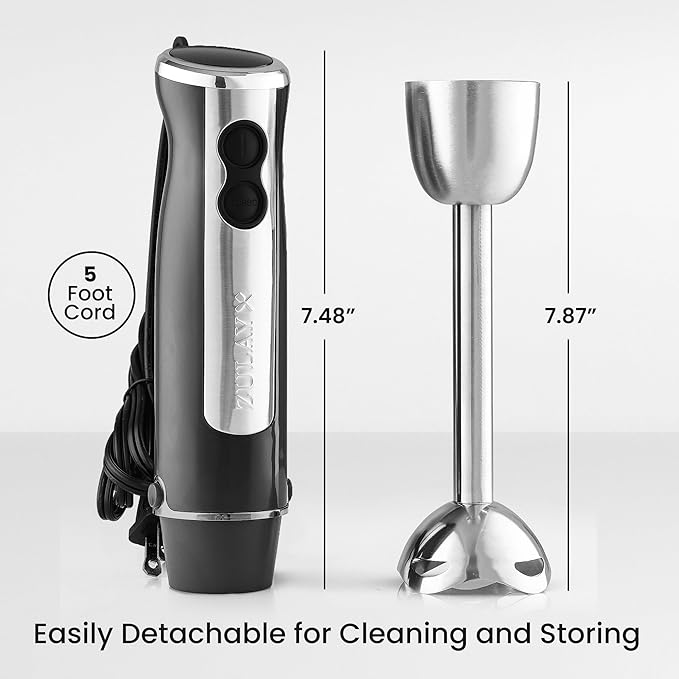Zulay Immersion Stick Mixer Hand Blender - Image 4