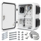 Outdoor Electrical Box with Thermostat and Fan, Cold-Rolled Steel Plate by Namunanee