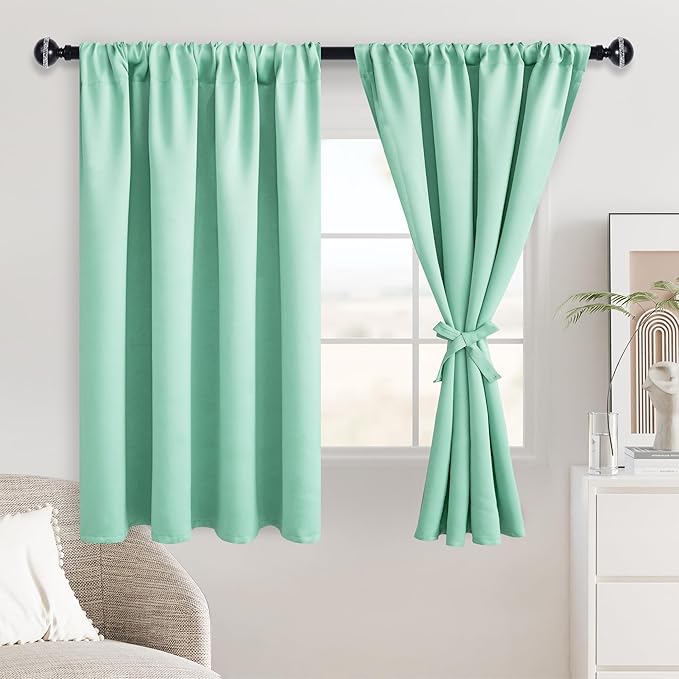 JIUZHEN Blackout Curtains for Bedroom by JIUZHEN