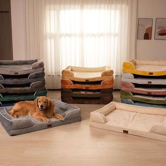 Comfort Expression Waterproof Orthopedic Foam Dog Beds - Image 9