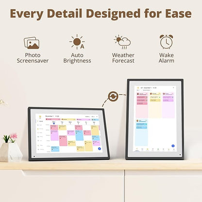 Digital Calendar Touch Screen 10 Inch, Electronic Calendar Chore Chart - Image 7